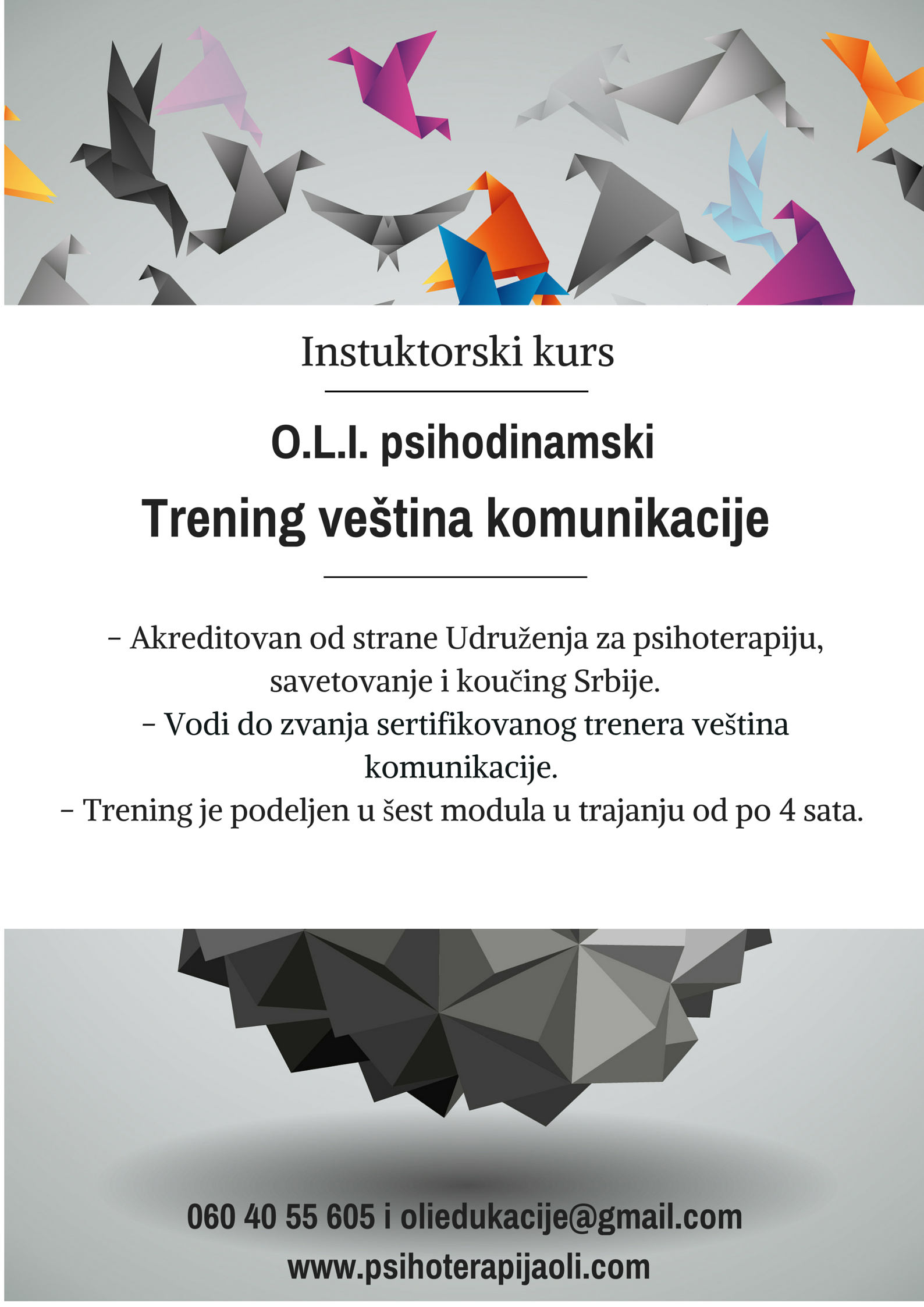 O.L.I. psihodinamski trening