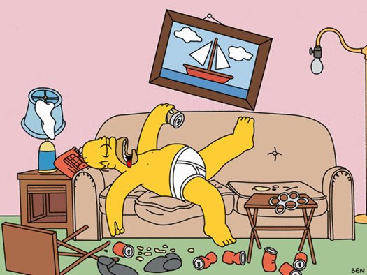 lazy-homer