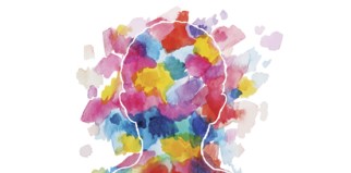 Female psychiatrist talking with patient